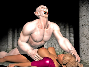 picture #3 ::: Braided haired 3D babe getting fucked by a vehement horny demon