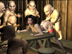 picture #1 ::: Dwarfs are in the mood for best hentai 3d