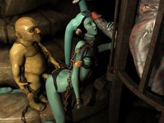 picture #2 ::: Alien erotic 3d porn lady shagged hard