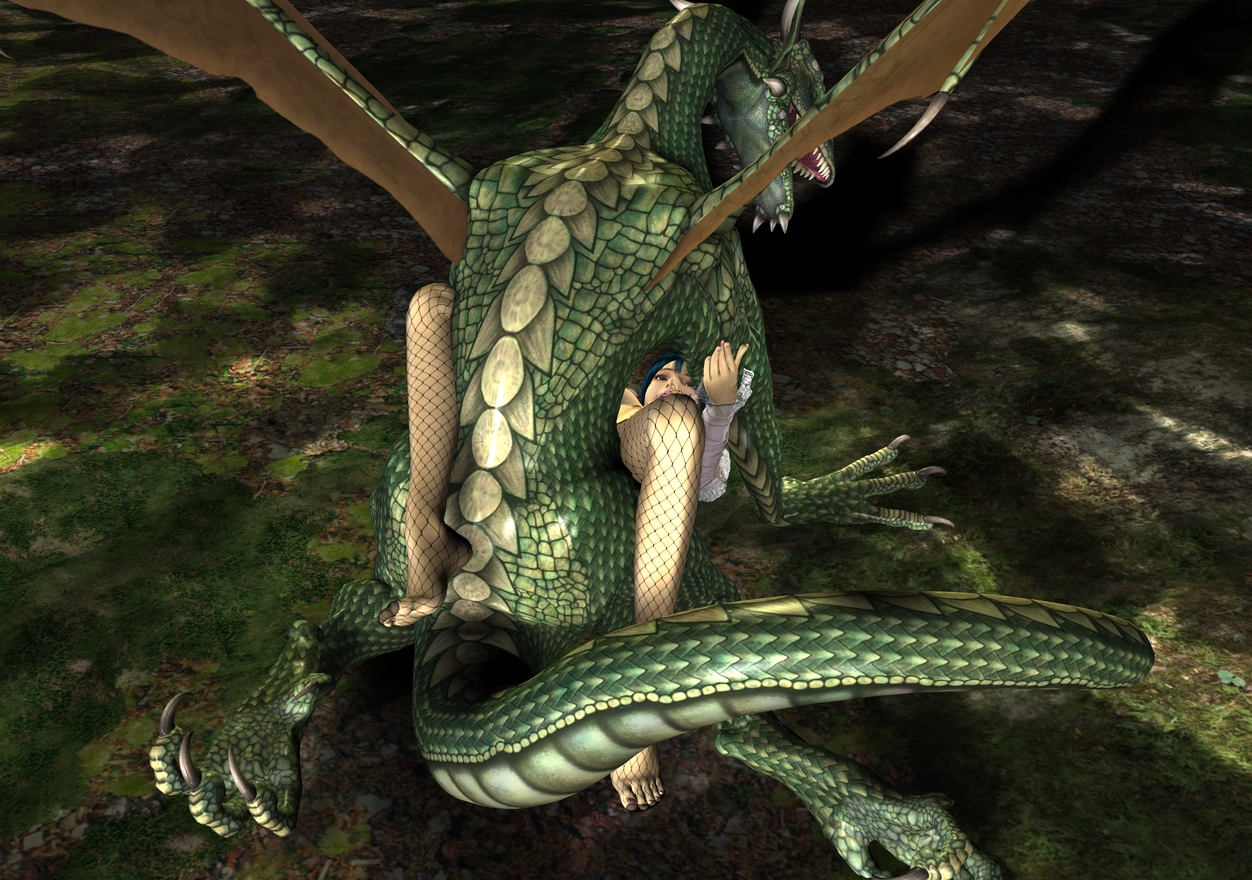 Dragon Human Monster Porn - Giant dragon raping a helpless young babe