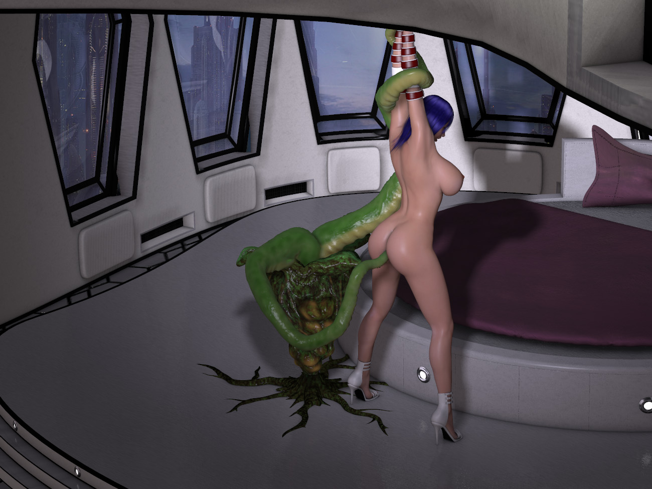 1300px x 975px - Spreading legs to feel the best porncraft 3d action at 3dEvilMonsters
