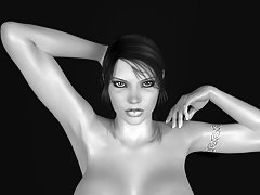 picture #3 ::: Kinky tomb raider porno showing a busty slut fucked hard.