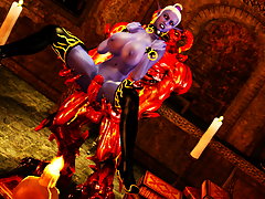 picture #2 ::: Fantasy 3D hottie is taken by the fire demon from Hell