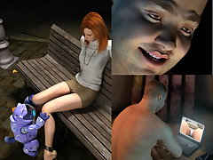 picture #3 ::: Positively nasty 3D sex affair with Tomb Raider babe