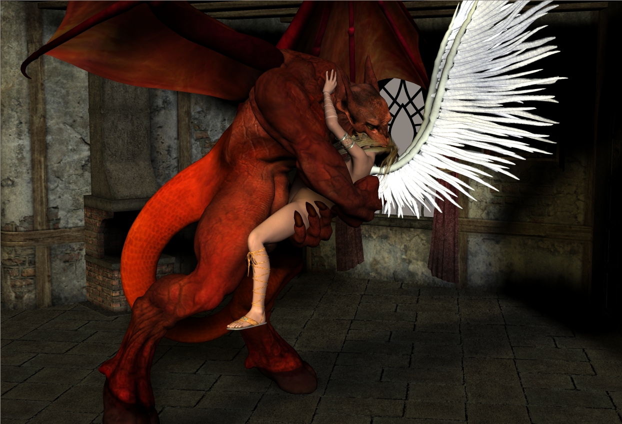 1244px x 848px - Lovely female angel fucked by an evil 3d demon at 3dEvilMonsters